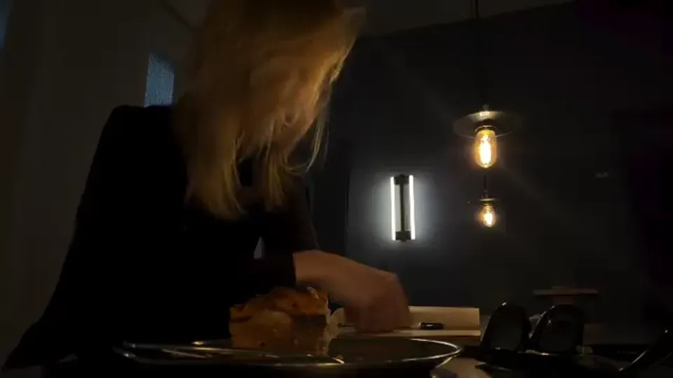 At a table in Madrid